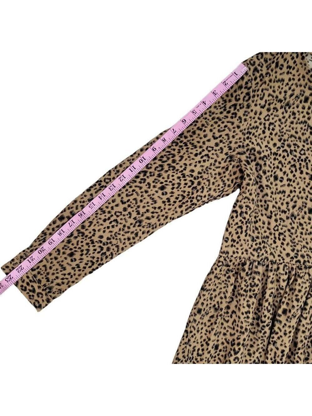 Never Fully Dressed Leopard Midi Dress sz‎ 8 - Picture 8 of 10